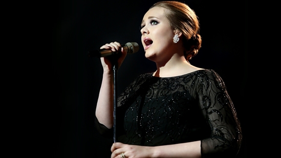 Adele performing 'Someone Like You' at The BRITs 2011