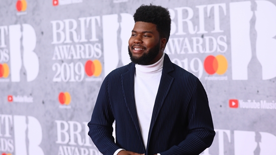 Khalid on The BRITs 2019 Red Carpet