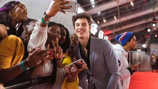 Shawn Mendes on The BRITs 2019 Red Carpet