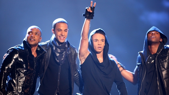 JLS performing 'Beat Again' at The BRITs 2010