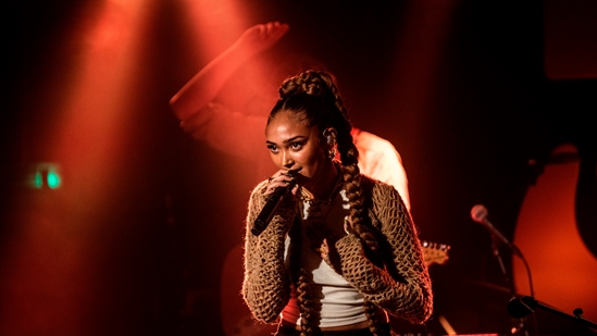 Joy Crookes performs for BRITs Week 2022! Photo by Aaron Parsons