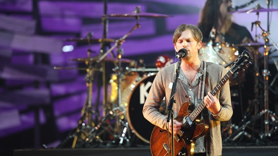 Kings of Leon performing 'Use Somebody' at The BRITs 2009