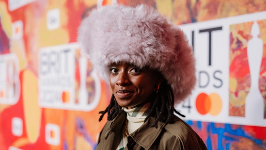 Little Simz on the BRIT Awards 2024 Red Carpet