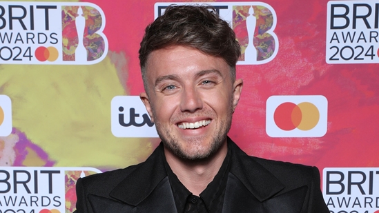 Host Roman Kemp on the BRIT Awards 2024 Red Carpet