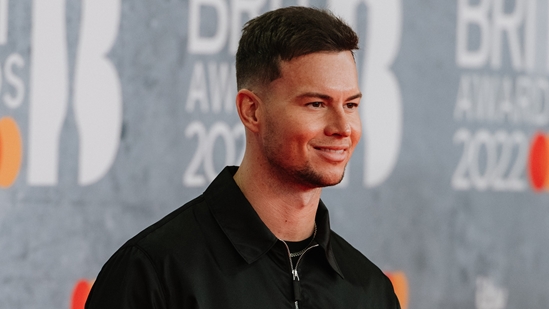 Joel Corry on the Red Carpet at the 2022 BRIT Awards