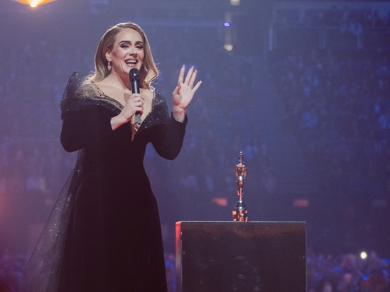 Adele wins Song of The Year in association with Mastercard!