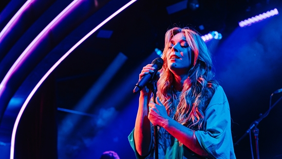 Becky Hill performs for BRITs Week!
